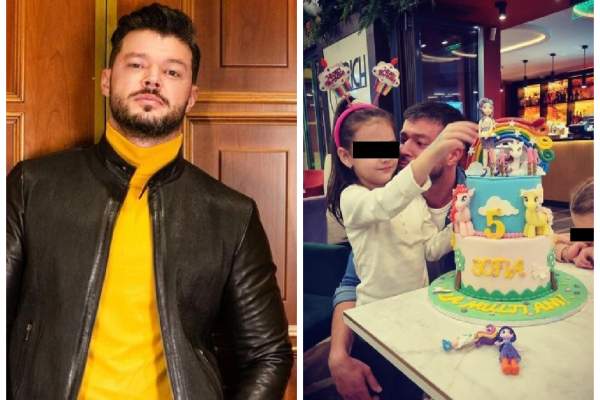 Victor Slav, urare emoționantă pentru fiica lui și a Biancăi Drăgușanu. Prezentatorul i-a fost alături la ziua de naștere / FOTO
