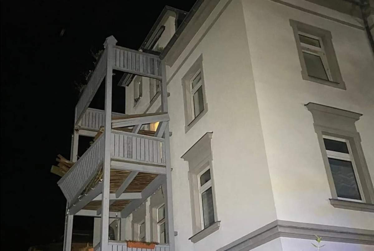 Mai multe persoane din Germania au fost rănite, după ce balconul în care petreceau s-a prăbușit. Medicii au intervenit imediat