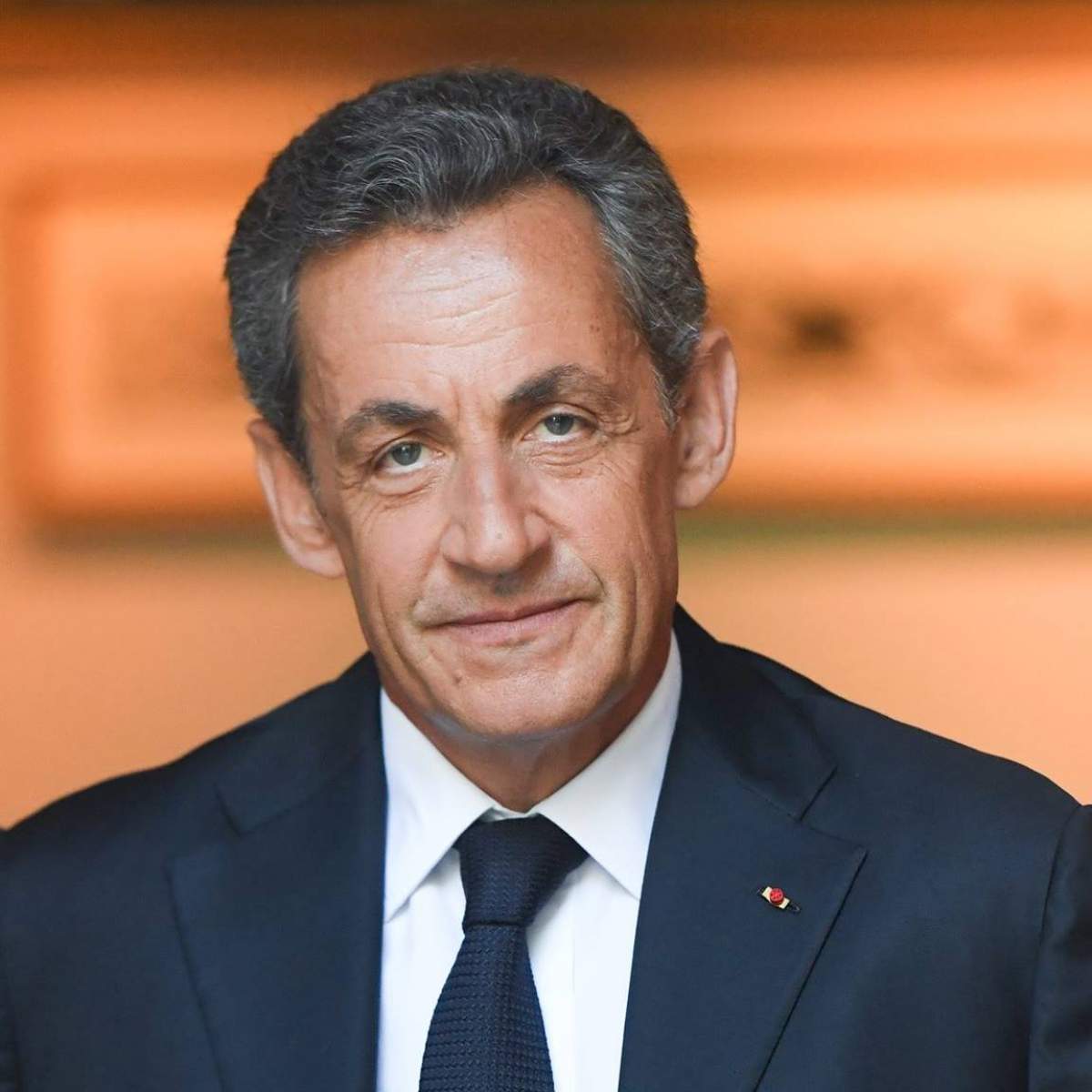 Nicolas Sarkozy, la o conferință