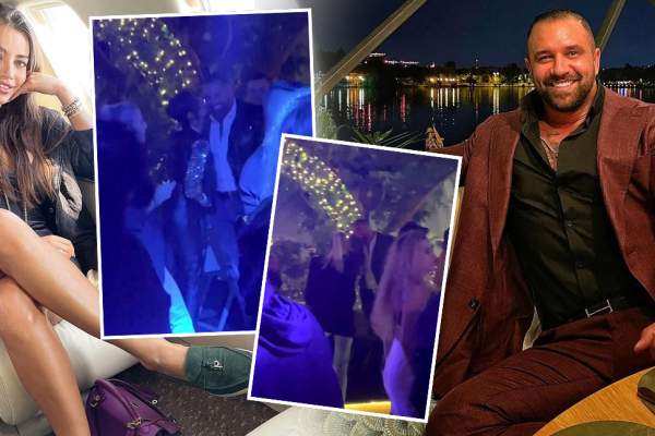 Imagini exclusive cu Oana Marica și Alex Bodi. Celebrul afacerist și Bunesa, gesturi tandre în văzul lumii / VIDEO