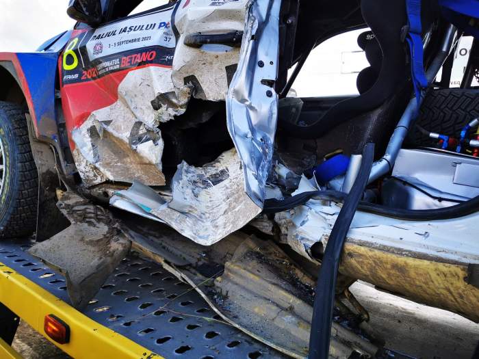 Cunoscutul pilot Adrian Răspopa este în comă. Bărbatul a suferit un grav accident la Raliul Iașului / FOTO