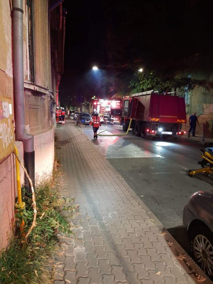 Incendiu la Spitalul de Psihiatrie din Arad! Trei pacienți, dar și trei cadre medicale au suferit răni grave / FOTO