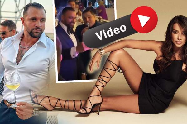 Alex Bodi s-a despărțit de Oana Marica? Afaceristul îi făcea dedicații Emei Uta aseară la o nuntă. Avem imaginile exclusive care demonstrează totul!