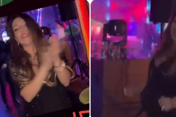 Celia a petrecut și a dansat până în zori! Artista s-a mândrit toată noaptea de Revelion cu burtica de gravidă / FOTO