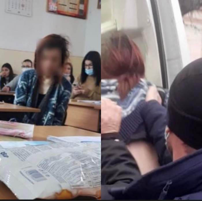 O tânără a dat buzna într-un liceu din Buzău, după ce ar fi consumat droguri