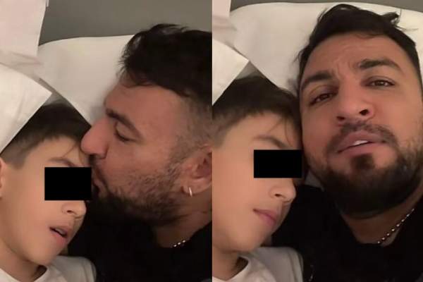 Costel Biju, moment emoționant alături de fiul său. Și-a afișat pentru prima dată copilul pe rețelele de socializare / FOTO