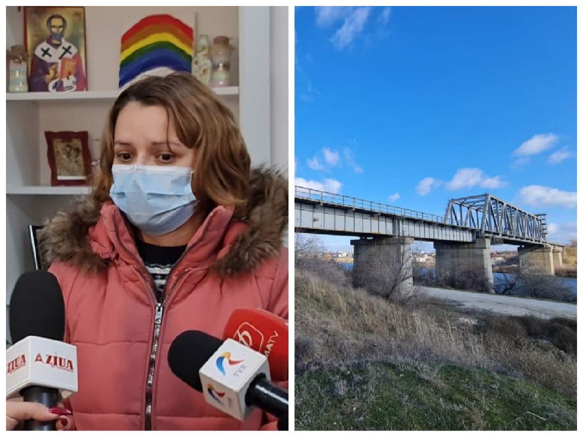 Profesoara elevului care s-a sinucis și podul unde a avut loc tragedia