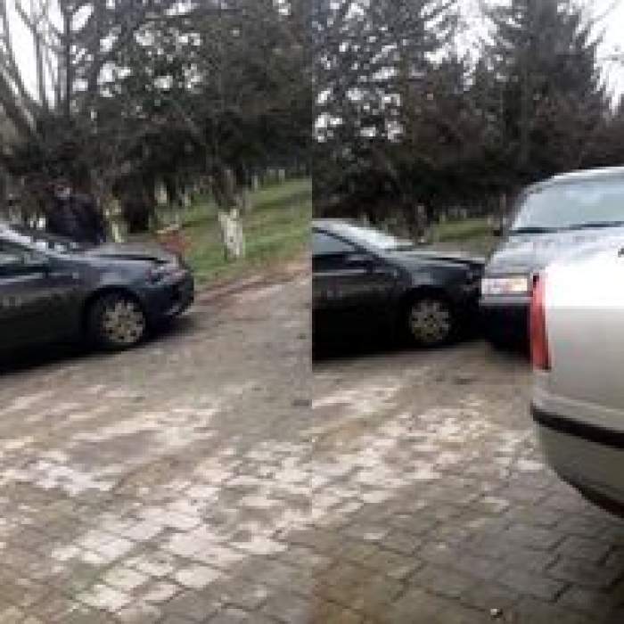 Un tânăr a intrat intenționat cu mașina într-un șofer, după ce ei au avut un conflict cu câteva minute în urmă: ,,Stai cuminte că îl omori pe omul ăla" | Spynews.ro
