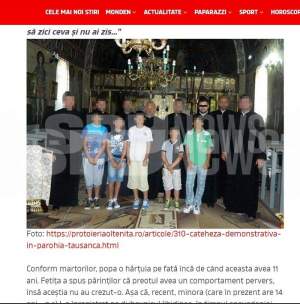 EXCLUSIV / Omerta Bisericii Ordodoxe Române, în cazul preotului care se excita cu fetițe de 11 ani / Șefii au distrus toate imaginile, ca să-l protejeze pe duhovnicul pervers