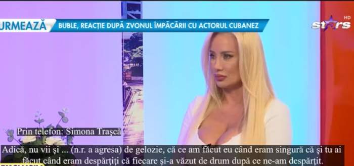 Simona Trașcă, acuzații grave la adresa fostului iubit. Vedeta susține că a fost la un pas de moarte, după ce a fost bătută
