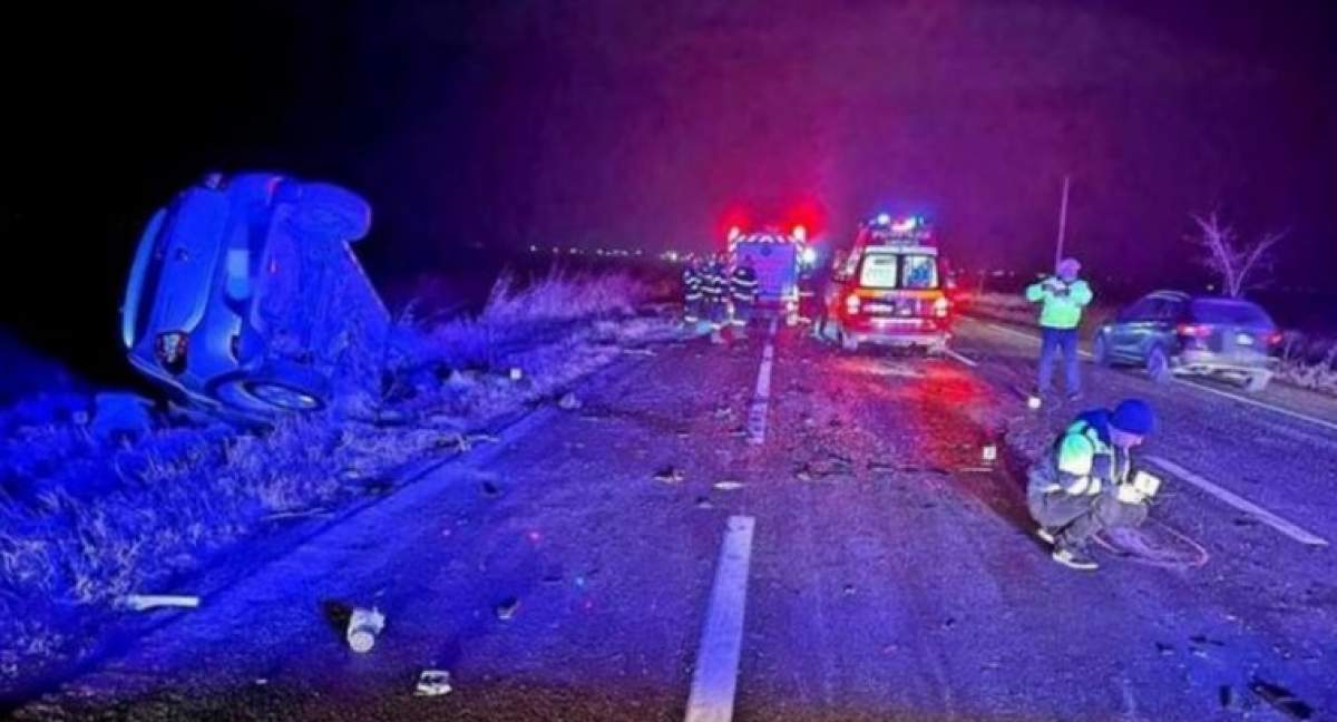 Accident rutier deosebit de grav în Ialomița! O persoană a murit, iar alte două sunt în stare critică / FOTO