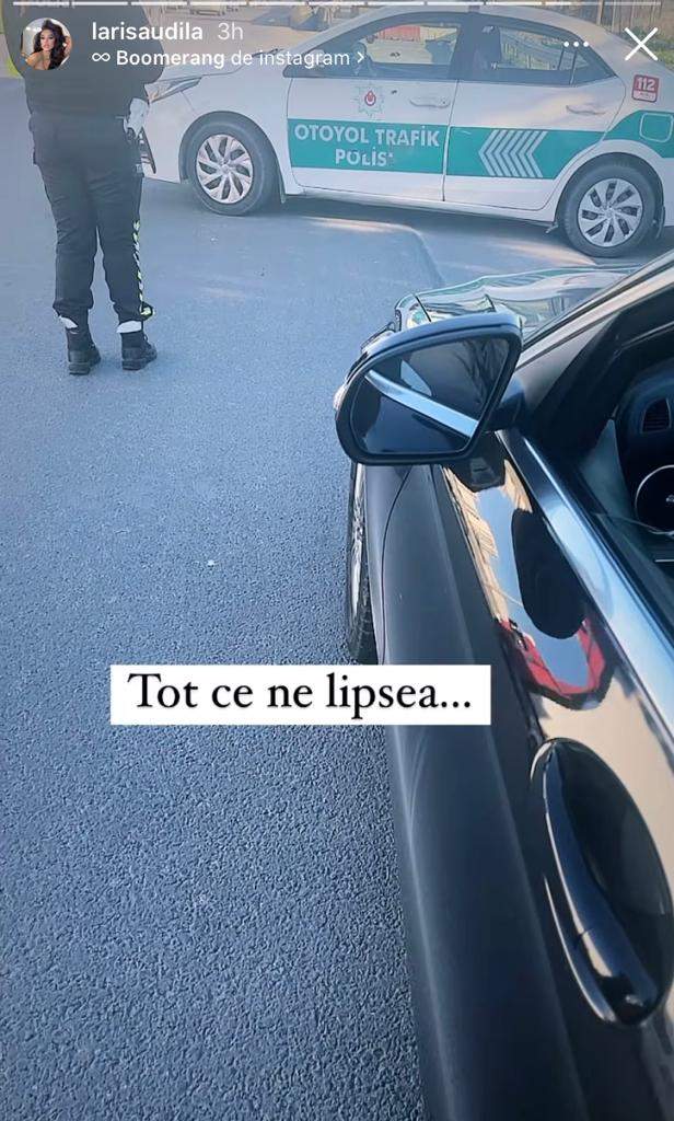 Larisa Udilă, primele declarații după ce a fost implicată într-un accident rutier în Turcia: ''Îi mulțumim lui Dumnezeu”