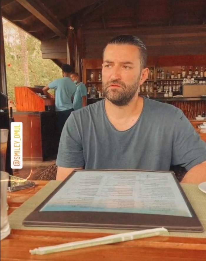 Ce li s-a întâmplat lui Smiley și Ginei Pistol în vacanță, la restaurant. Îndrăgita prezentatoare TV a postat totul pe Instagram: ”L-am găsit pe Andrei cu o puicuță la masă” / FOTO