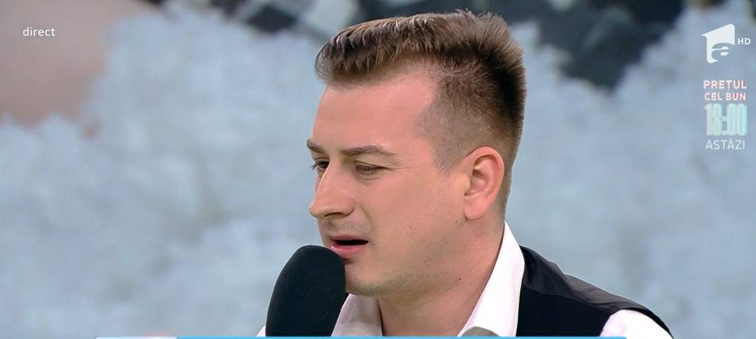 Marian Cozma a venit cu familia în platoul Acces Direct