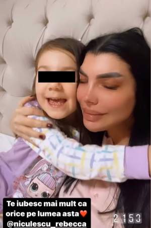 Andreea Tonciu, emoționată până la lacrimi de fiica ei, Rebecca. Ce a postat vedeta pe rețelele de socializare / FOTO