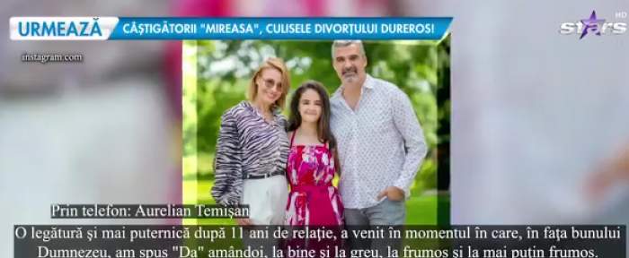 Aurelian Temișan, confesiuni emoționante despre partenera lui de viață, Monica Davidescu