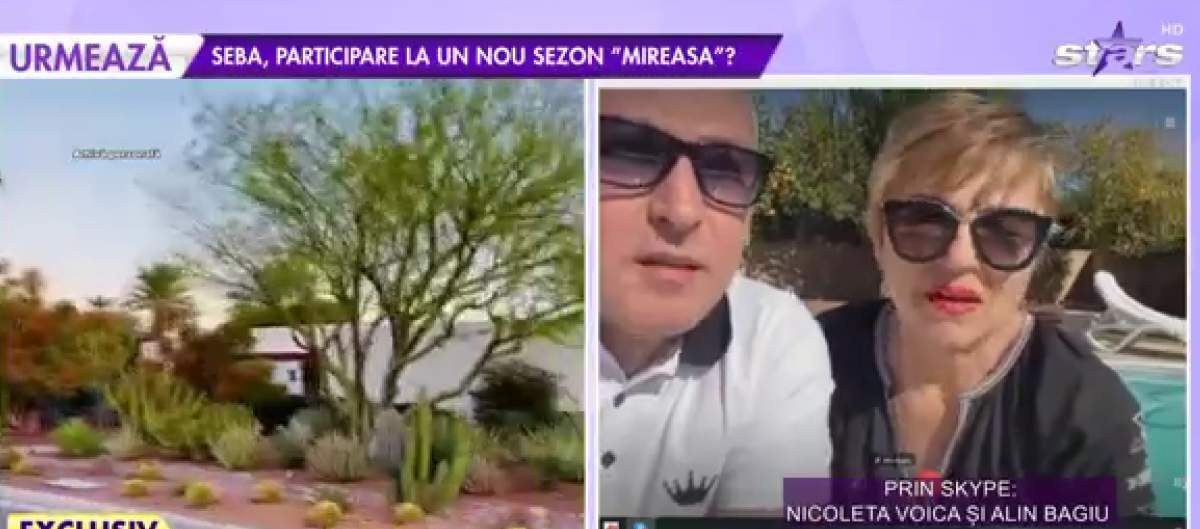 Nicoleta Voica și partenerul ei de viață, vacanță în California