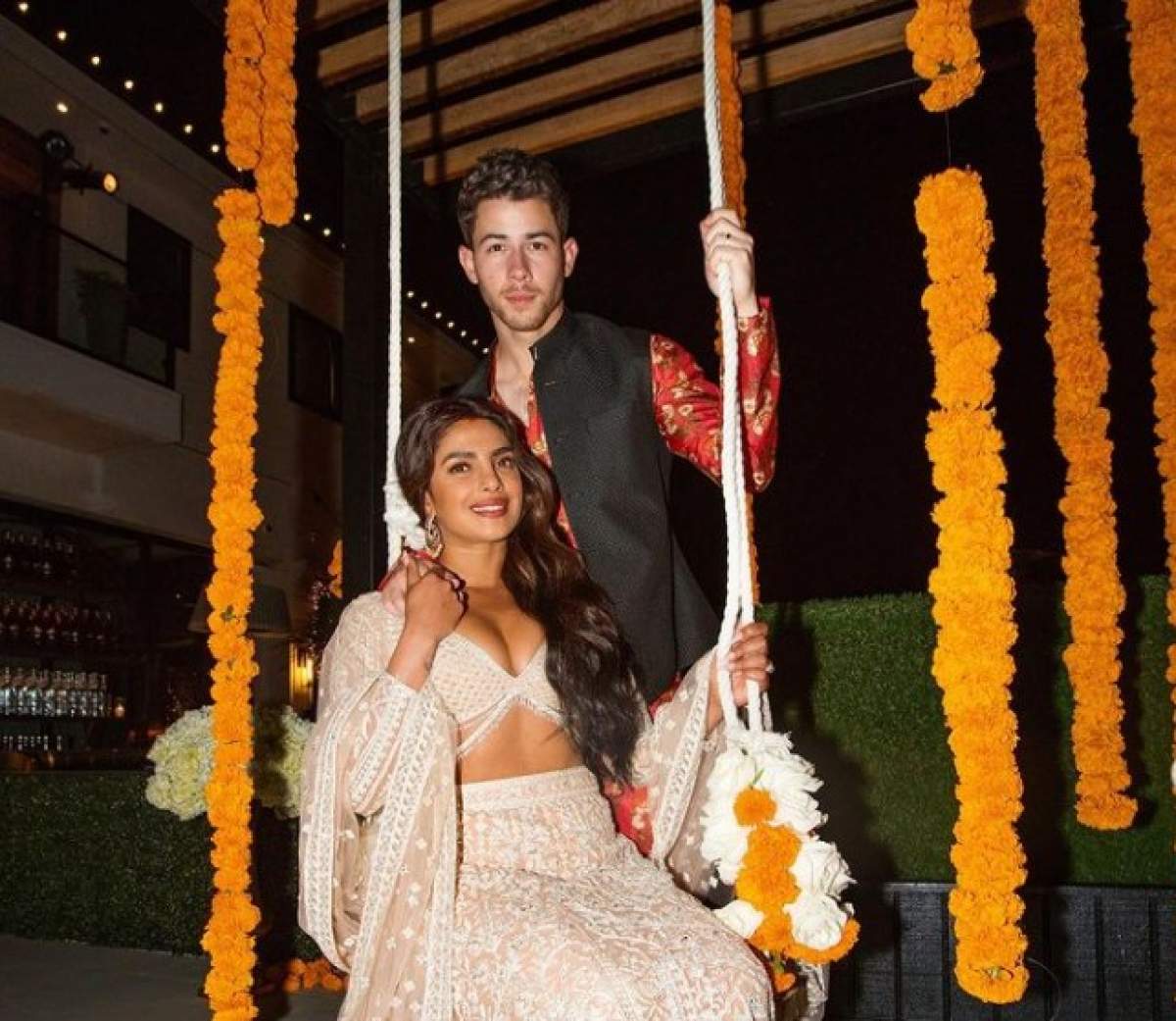 Nick Jonas și Priyanka Chopra, împreună la o festivitate