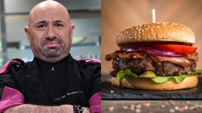 Rețeta de burgeri a lui chef Cătălin Scărlătescu. E foarte gustoasă și se face ușor