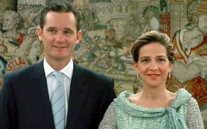 Prințesa Cristina a Spaniei și soțul ei, la un eveniment