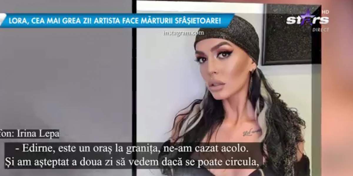 Irina Lepa, dezvăluiri după ce a fost blocată ore în șir în trafic