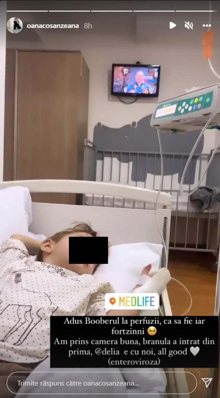 Sora Deliei Matache a ajuns la spital cu fiul ei. Ce problemă de sănătate are băiețelul Oanei: „Branula a intrat din prima”