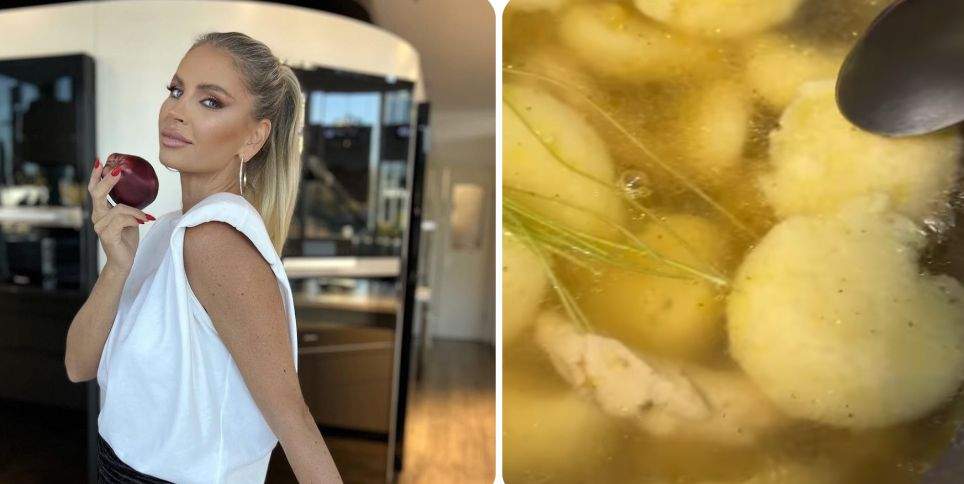 Andreea Bănică a lăsat microfonul și a trecut la bucătărie! Cu ce preparat culinar și-a surprins familia: “Am stat ceva timp” / FOTO