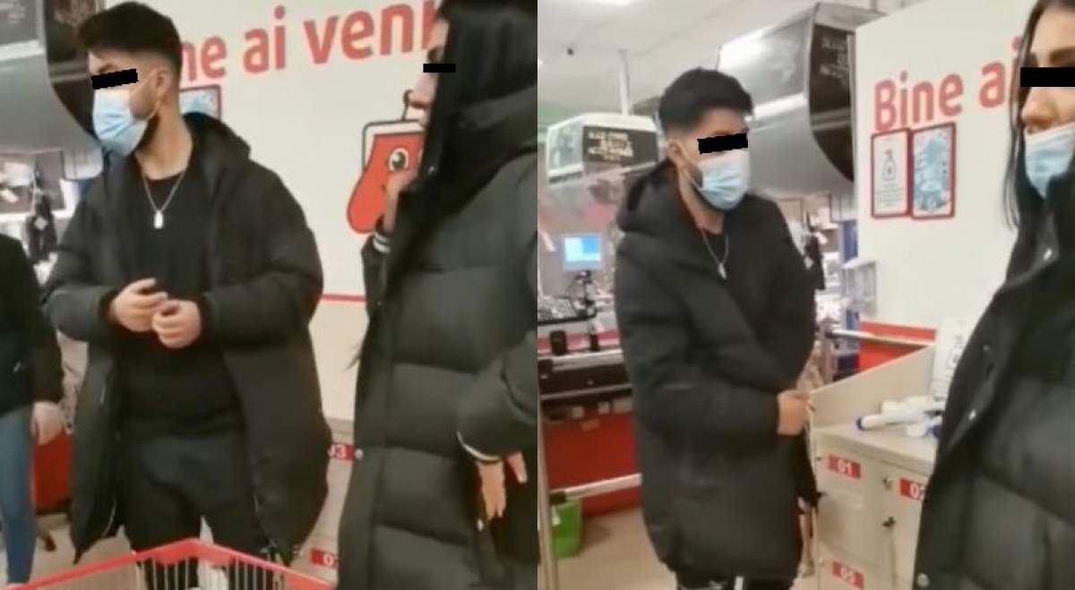 Doi tineri din Capitală, îmbrăcați cu haine de firmă, au furat dintr-un supermarket din Dâmbovița. Ce le-au spus anchetatorilor