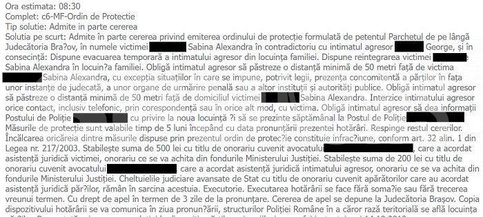 DOCUMENTE EXCLUSIVE / Polițista care s-a sinucis cu pistolul furat din secție, terorizată de fostul iubit / A fugit de acasă și a cerut ordin de protecție