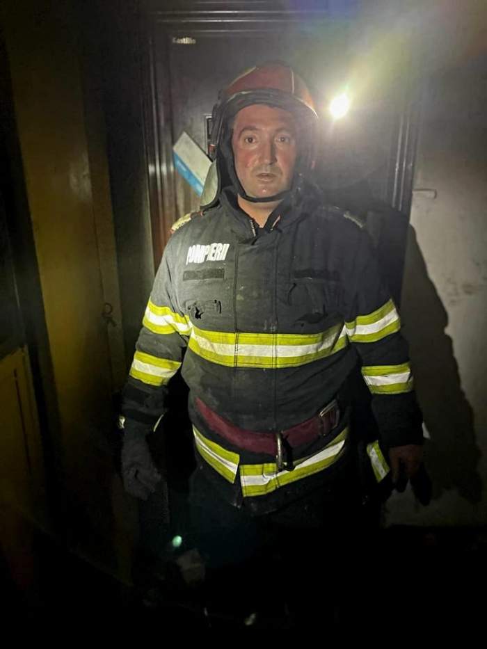 Incendiu de proporții la o garsonieră din Giurgiu! O persoană a avut nevoie de intervenții medicale, iar nouă au fost evacuate