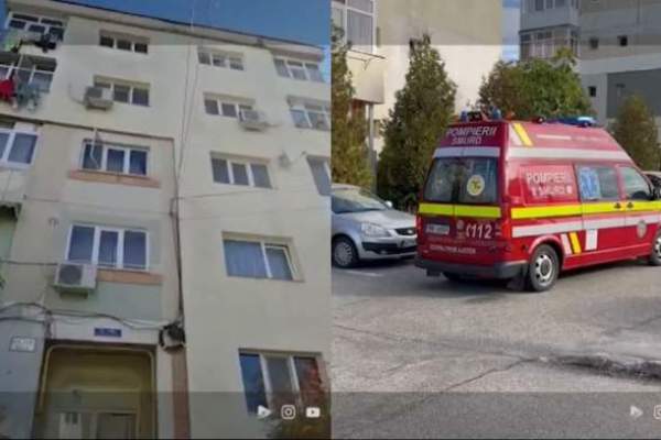 Copil de trei ani, căzut de la etajul 3 al blocului în care locuia, în Focșani! Băiatul a ajuns la spital de urgență