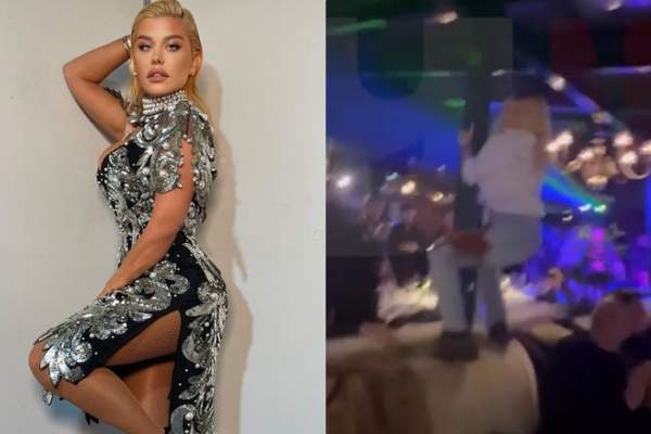 Loredana Groza, dans ”la bară” într-un restaurant din Capitală. Jurata X Factor a încins atmosfera / VIDEO