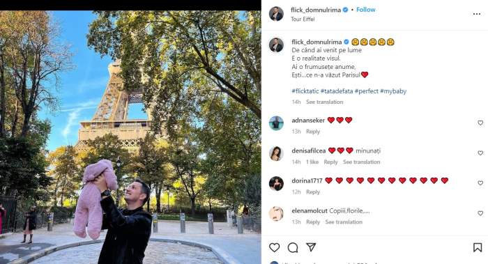 Flick și fiica sa, Eva Maria, imagine emoționantă. Cum au fost surprinși cei doi: "E o realitate visul" / FOTO