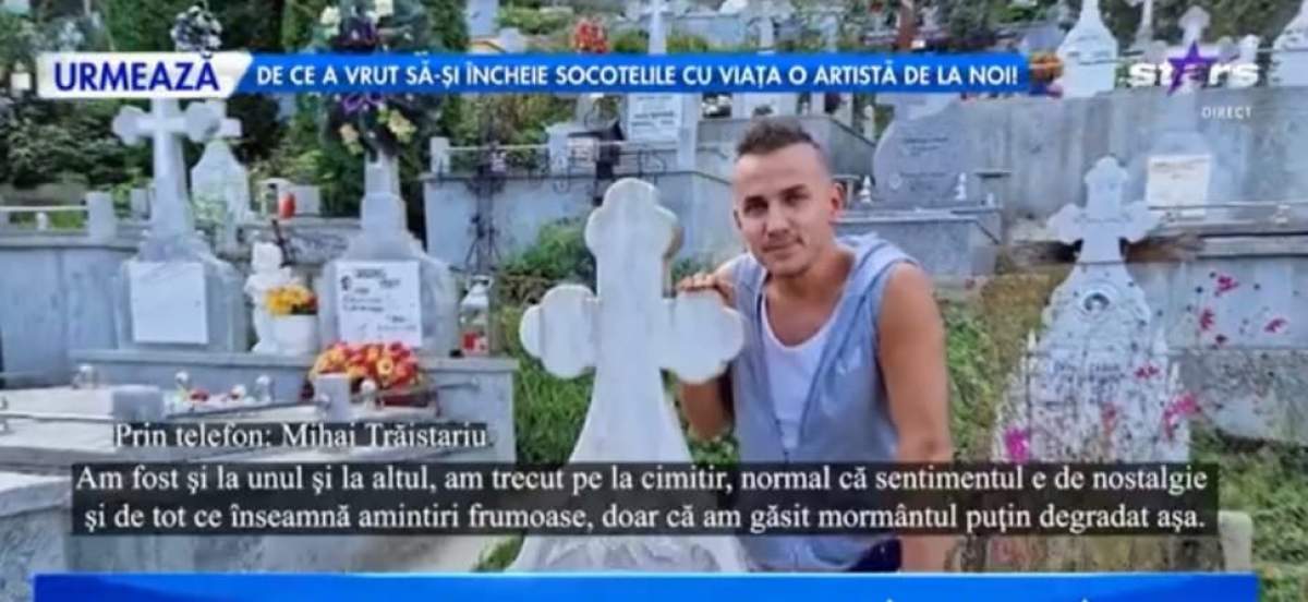 Mihai Trăistariu, în lacrimi, după o vizită la mormântul părinților: „Aminitiri frumoase, doar că...”