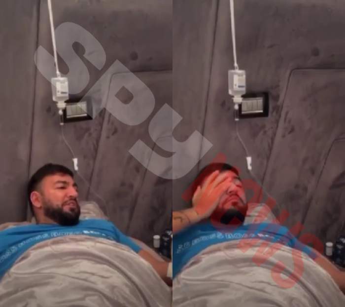 Costel Biju, pe perfuzii! Imagini cu celebrul manelist, la pat! Ce decizie a luat, după ce a rămas și fără voce