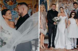 Carmen de la Sălciua, imagini de la nuntă! Ce ținute spectaculoase au purtat cei doi miri / FOTO