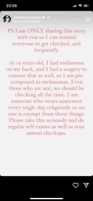 Khloe Kardashian, suspectă de cancer. Vedeta a trecut printr-o intervenție chirurgicală: "Veți vedea o cicatrice..."