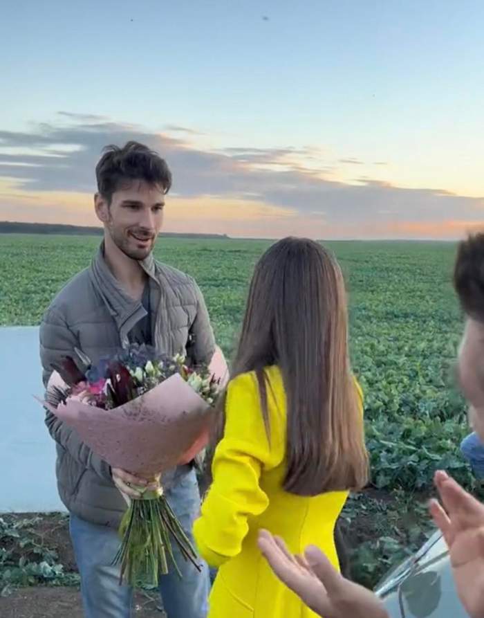 Anghel Damian a dus relația cu Theo Rose la alt nivel. Ce gest a făcut în văzul tuturor pentru iubita lui / FOTO