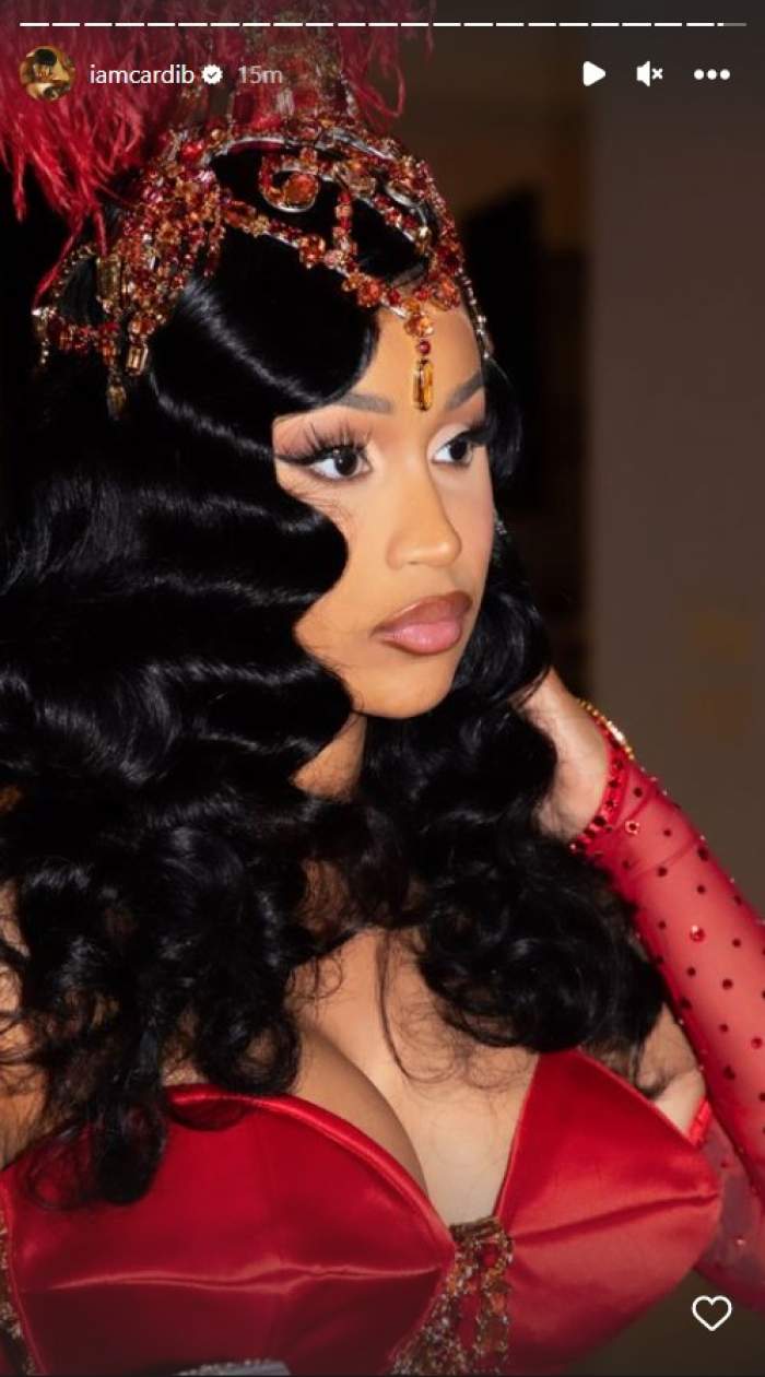 Cardi B, petrecere aniversară spectaculoasă la împlinirea a 30 de ani. Ce ținută provocatoare a purtat cântăreața / FOTO