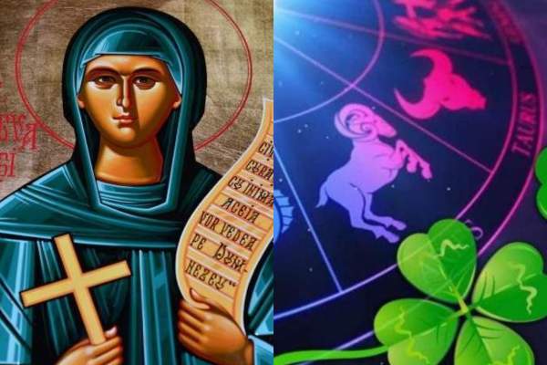 Trei zodii protejate de Sf. Parascheva. Scapă de ghinion și au o viață prosperă