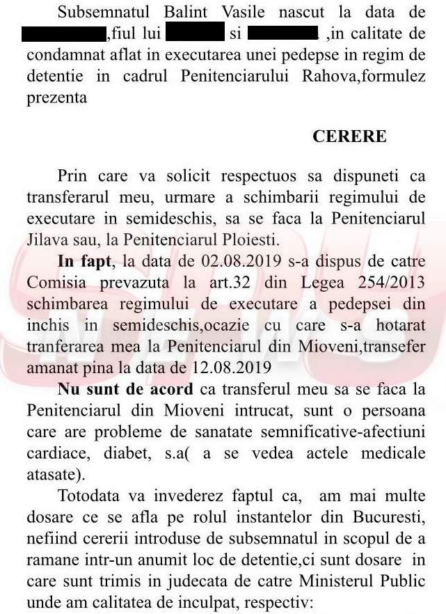 Sile Cămătaru le-a pus gând rău șefilor celor mai mari penitenciare din România / Statul român, parte în proces