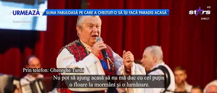 Gheorghe Turda este văduv de 13 ani