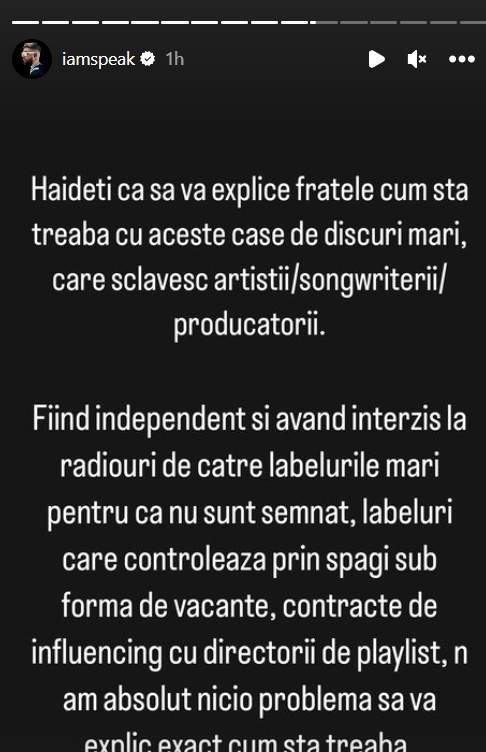 Șocant! Speak, adevărul despre artiștii români! Cum sunt umiliți zilnic