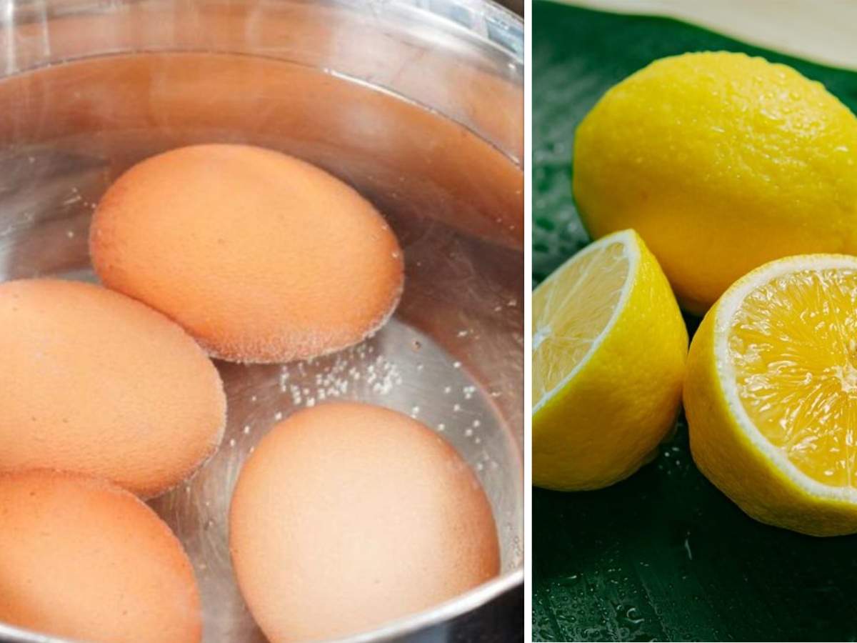 De ce este bine să pui o felie de lămâie în apa în care fierbi ouăle. Trcul pe care orice gospodină trebuie să îl știe