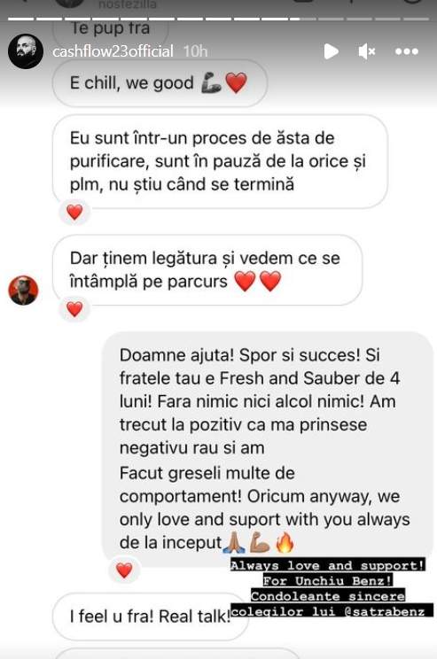 Nosfe, în proces să renunțe la toate substanțele nocive. Dovada scrisă că era într-o perioadă bună. Ce îi spunea unui alt rapper