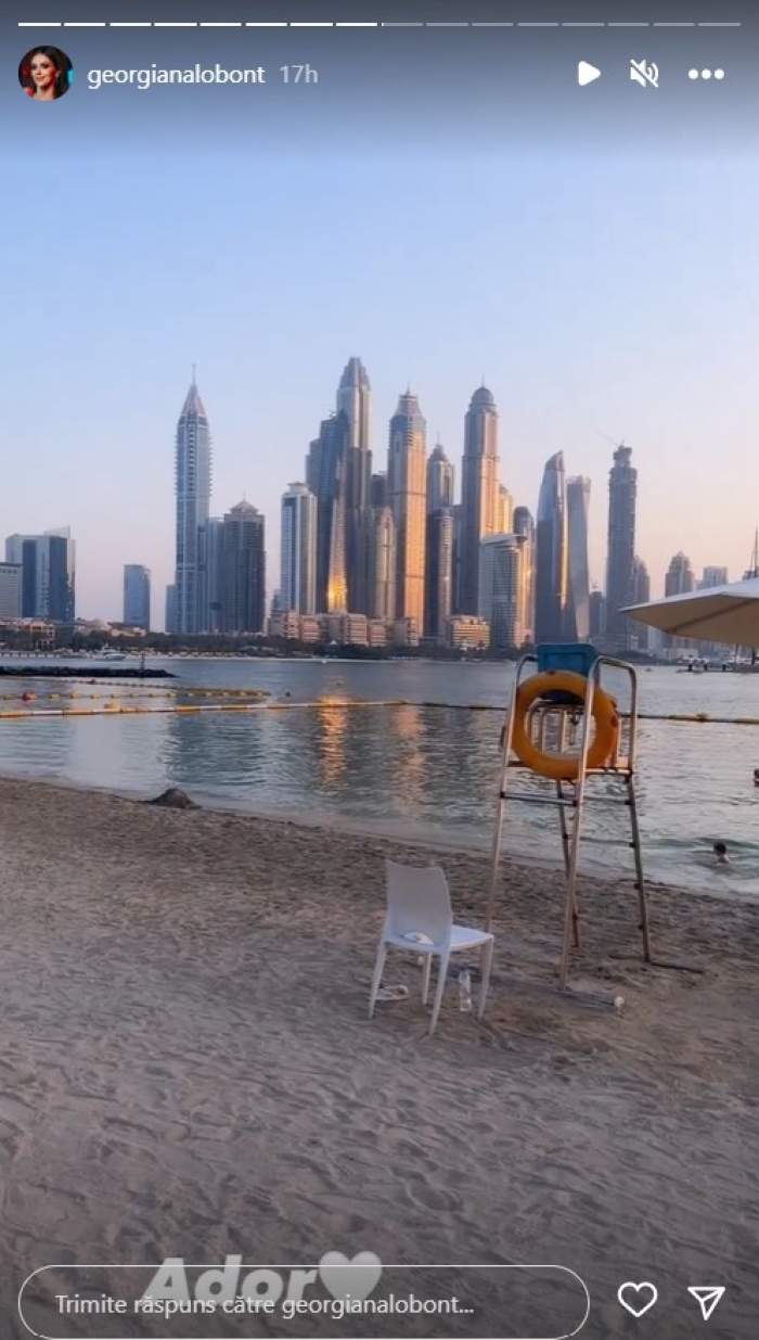 „Trăiesc cea mai frumoasă perioadă!”. Georgiana Lobonț, mai fericită ca niciodată în vacanța din Dubai. Ce le-a transmis fanilor