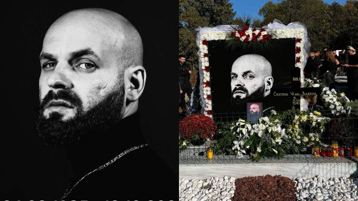 Imagini emoționante de la mormântul lui Nosfe. Ce mesaj le-a transmis soția artistului celor care au fost prezenți la înmormântare: "Aș fi vrut să…” / FOTO