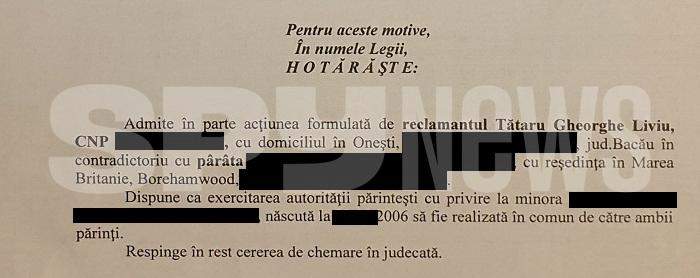 EXCLUSIV / Decizia judecătorilor, în cazul artistului care de opt ani își caută fetița / Pleacă în cea mai importantă misiune