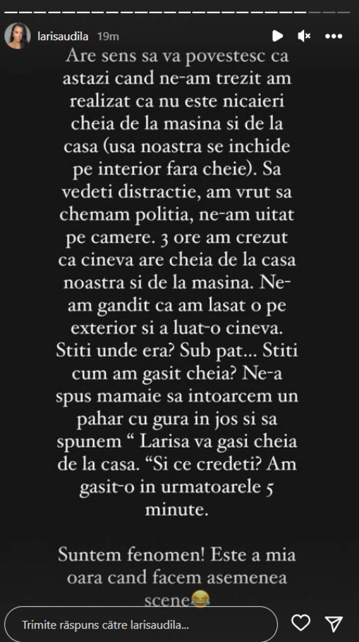 Zi groaznică pentru Larisa Udilă și Alexandru Ogică. Ce s-a întâmplat între cei doi: „Am plâns, am țipat”