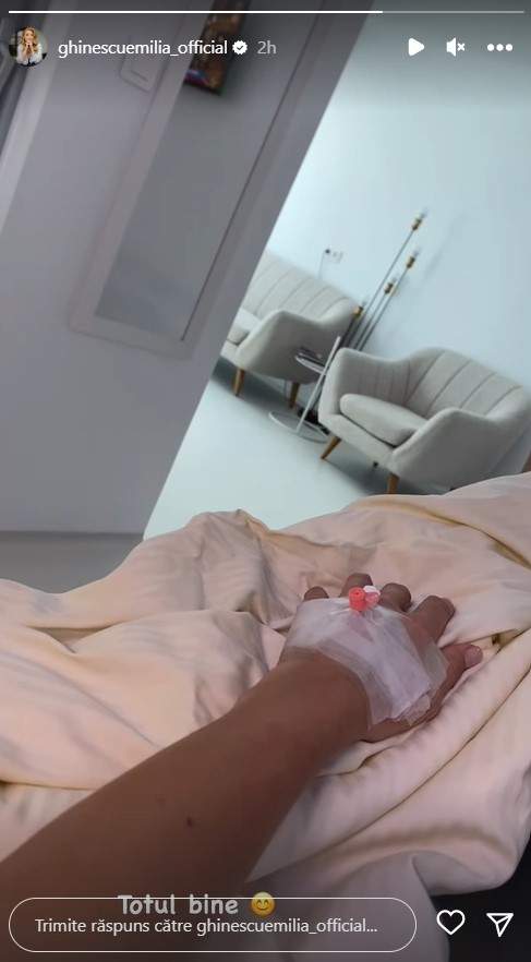 Emilia Ghinescu, pe patul de spital. Ce se întâmplă cu artista / FOTO